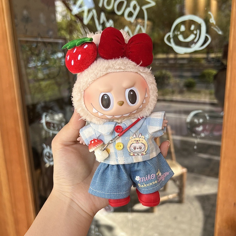 ぬいぐるみ labubu3.0 POP MART Labubu 3.0 Plush Doll Keychain - The Monsters Big