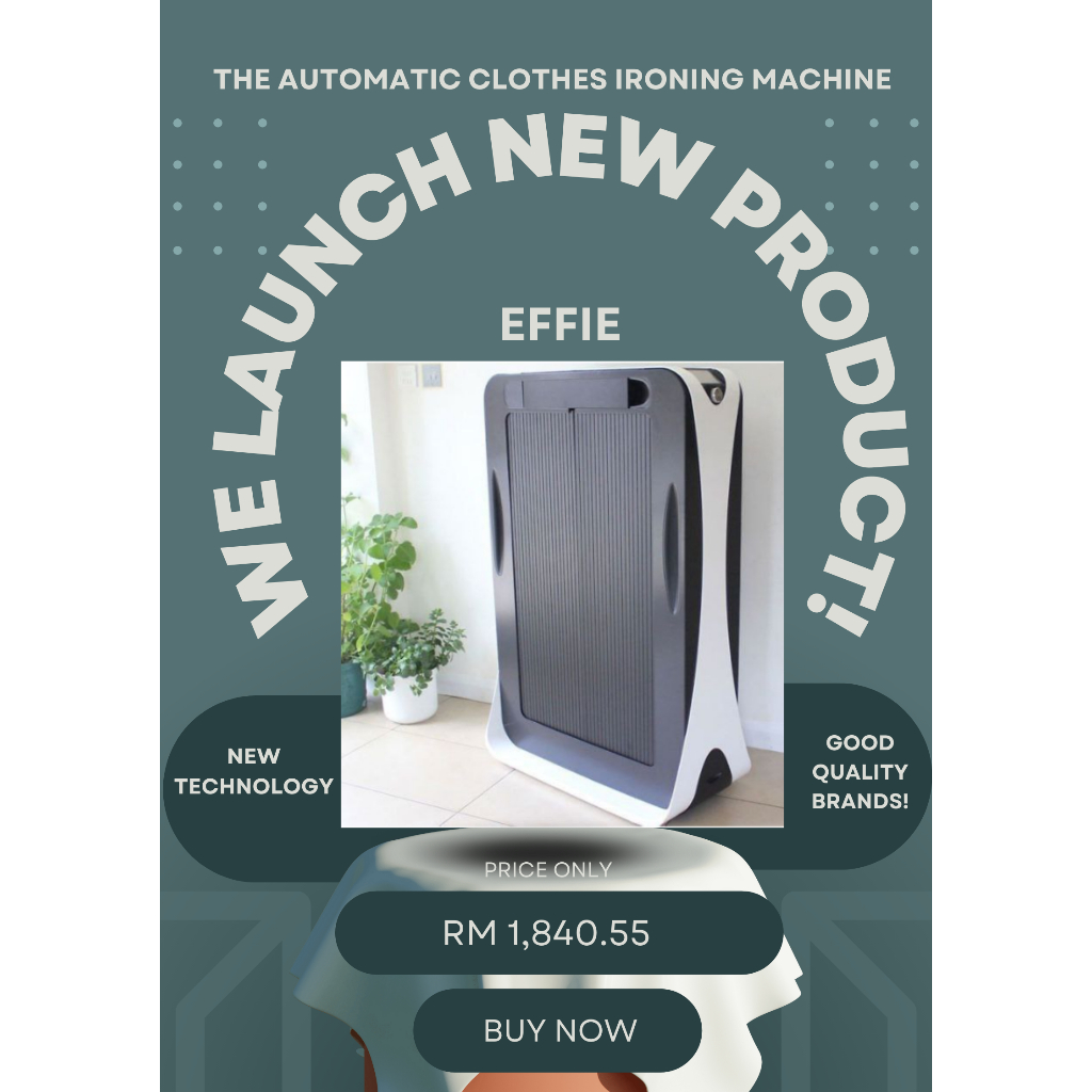 The Automatic Clothes Ironing Machine