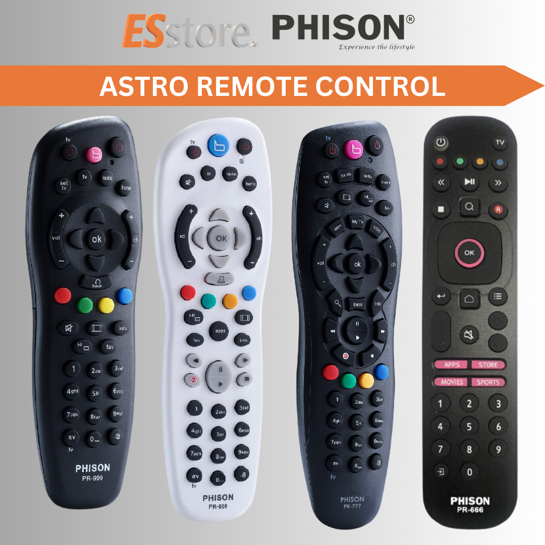OEM REPLACEMENT ASTRO ULTRA BOX REMOTE CONTROL ULTI BOX REMOTE CONTROL  RM-L1679 RM-L1712