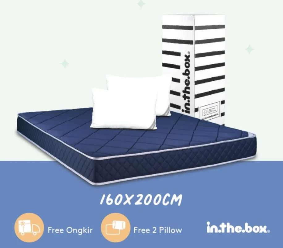 In The box | Kasur Springbed Lipat Hybrid  [160 x 200]