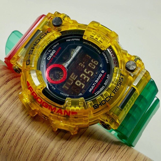 G shock 2025 frogman jelly