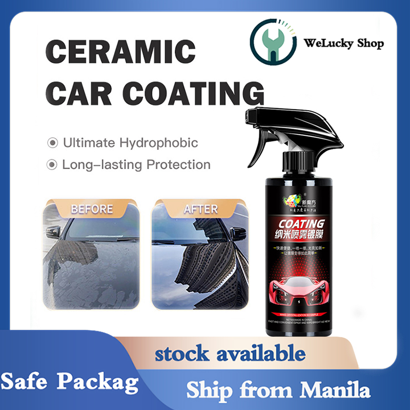 Ceramic Coating For Auto Paint HGKJ S6 Crystal Wax Spray Nano Hydrophobic  Liquid Polymer Oleophobic Anti Rain Car Care - AliExpress
