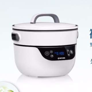 TATUNG 大同複合料理無水鍋/微電腦電火鍋/大同電鍋雙鍋料理TSB-3016EA | Yahoo拍賣 tatung  fusioncooker  tsb-3016ea