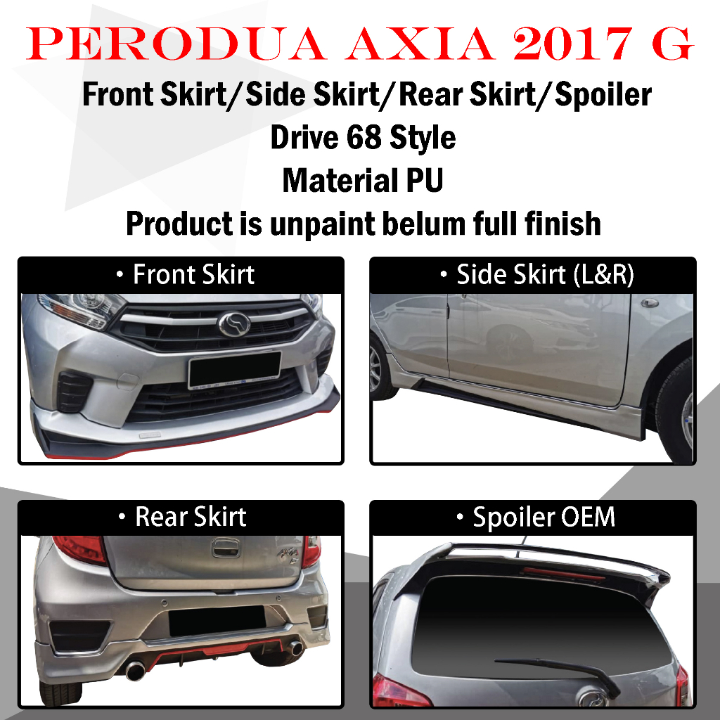 Drive 68 deals bodykit axia