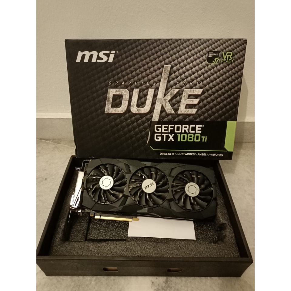 Gtx 1080 ti on sale duke