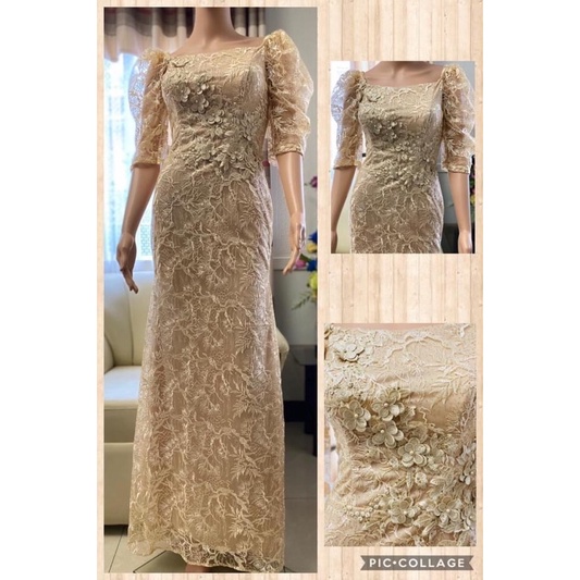 formal dress for wedding principal sponsors