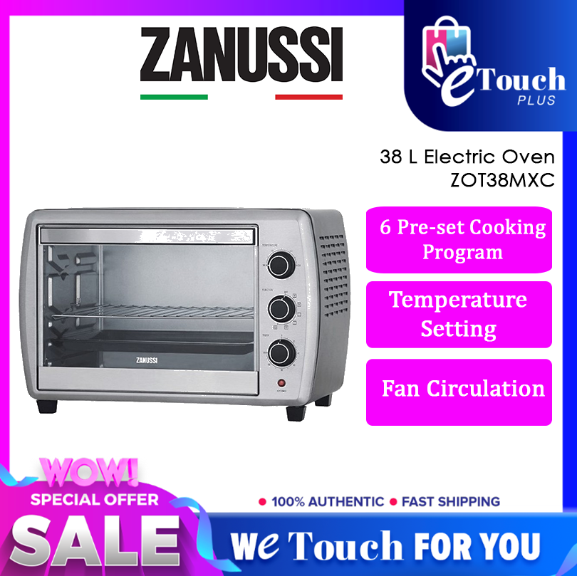 zanussi oven 38l