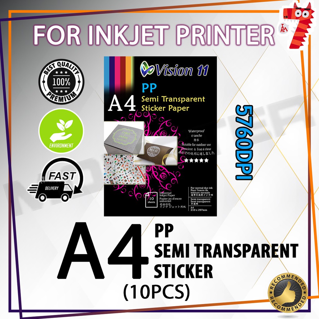 Sticker Waterproof A4 Price & Promotion-Jan 2024