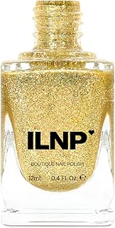 Sunglow Glowing Gold Holographic Nail Polish 