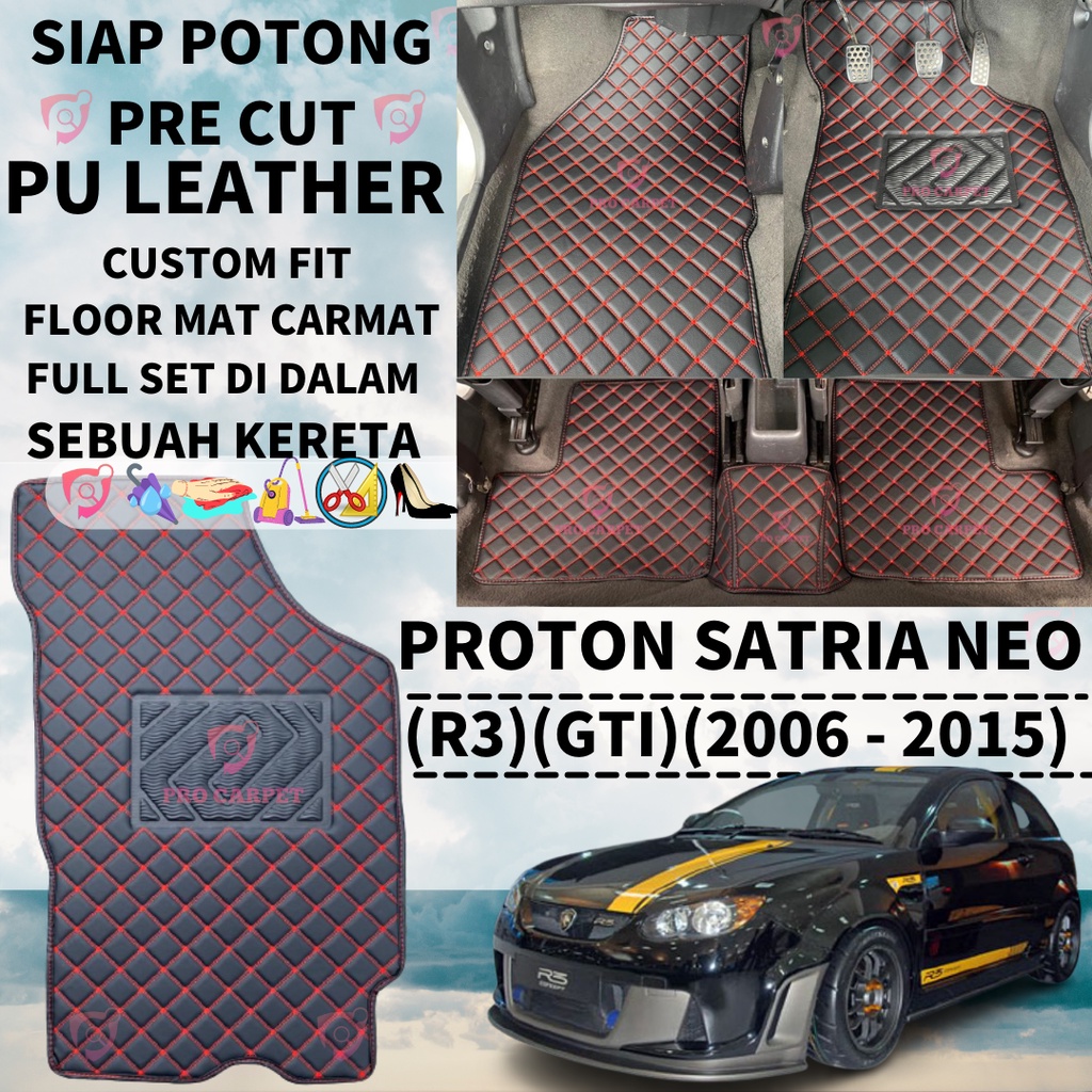 Proton satria deals neo car mats