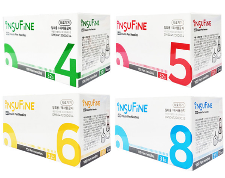 NovoFine Insulin Pen Tip Needles 32G 4mm / 6mm Plus 4mm 100s with FREEBIES