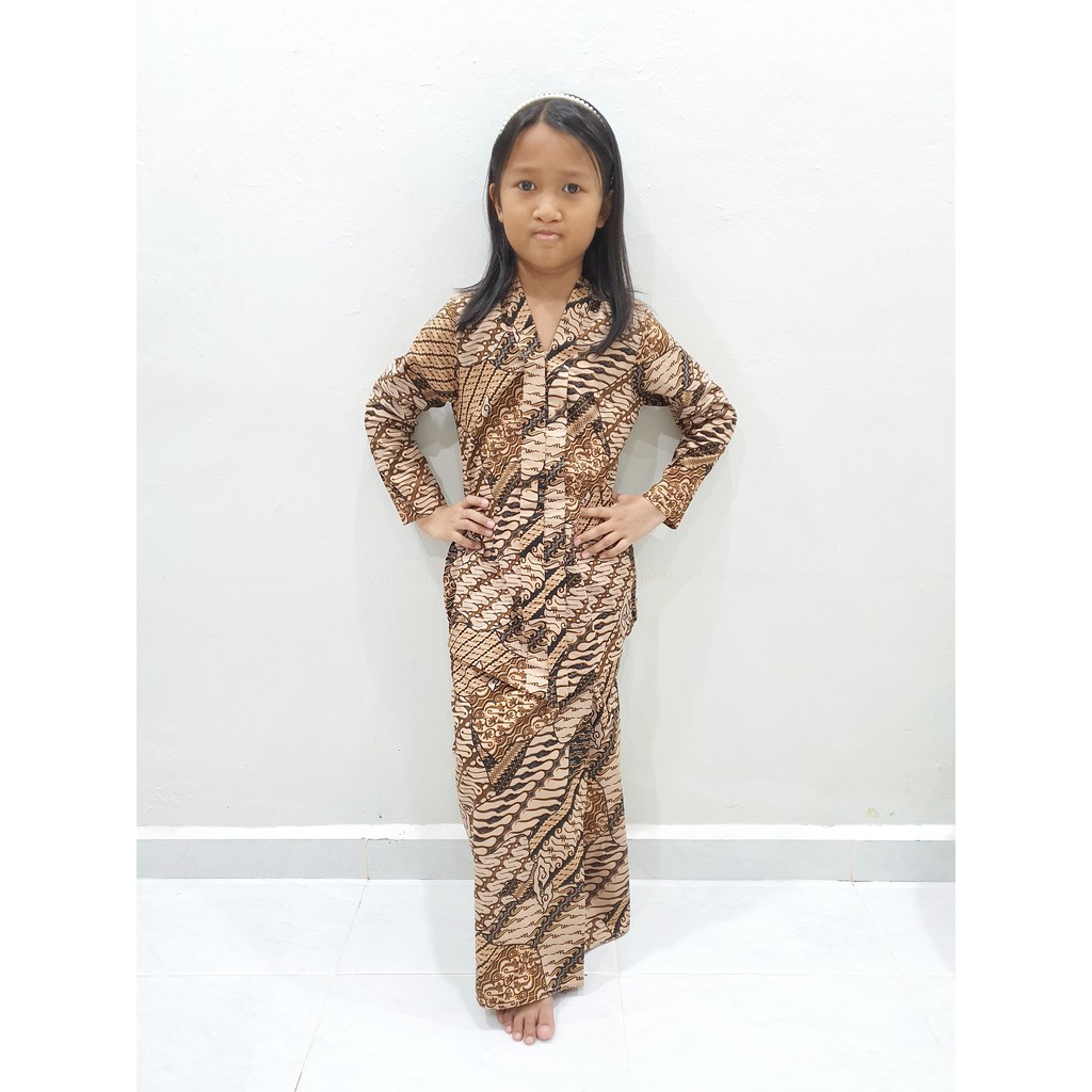 Dress 2024 batik budak