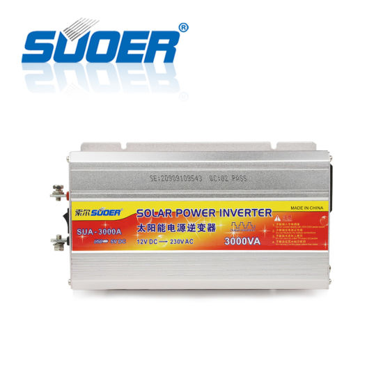 SUOER | อินเวอร์เตอร์ สำรองไฟ 12V 850W รุ่น 3000va