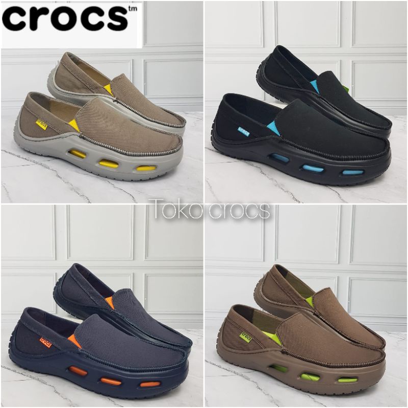 Crocs tideline deals sport leather