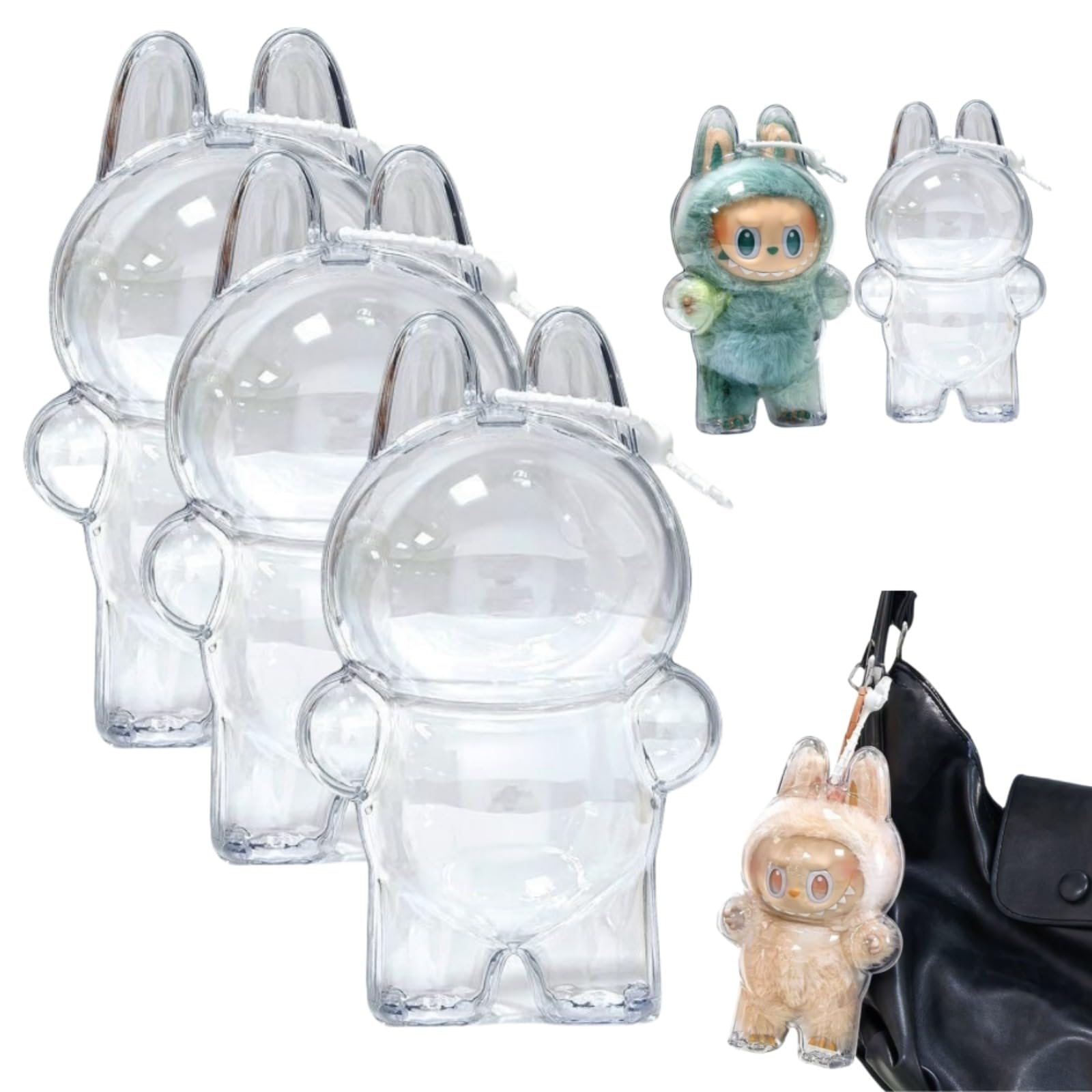 la bubu 3.0ぬいぐるみ 6体セット labubu ぬいぐるみ 6個入りセット クマ服