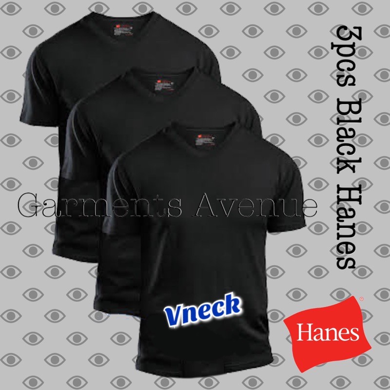3pcs Supreme Hanes Comfort White V-Neck T-Shirts UNISEX