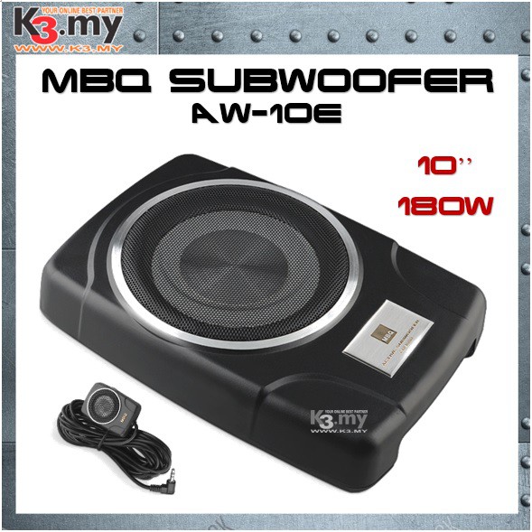 Mbq 10 best sale inch active subwoofer