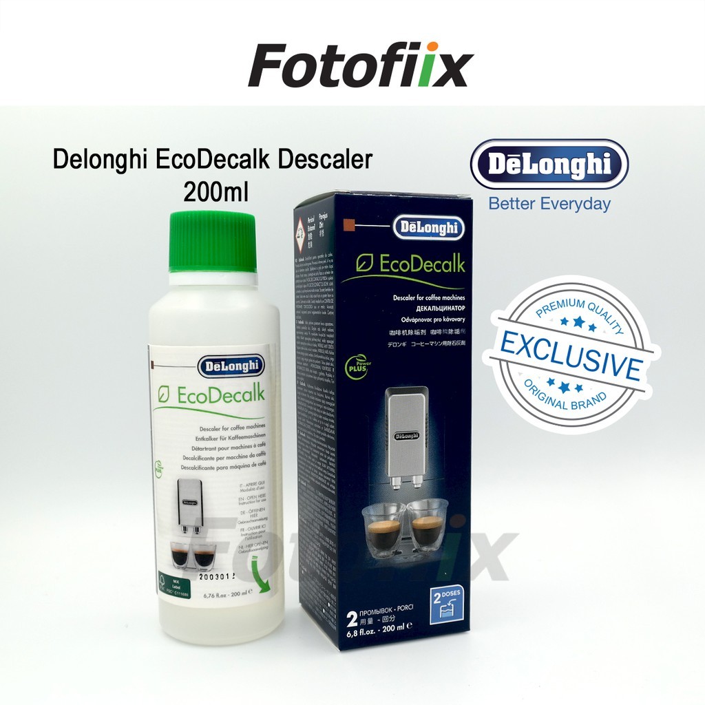 DeLonghi EcoDecalk DLSC202 détartrant liquide (200 ml) De'Longhi