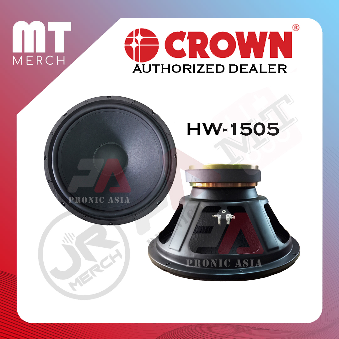 Crown speaker hot sale 15 inches