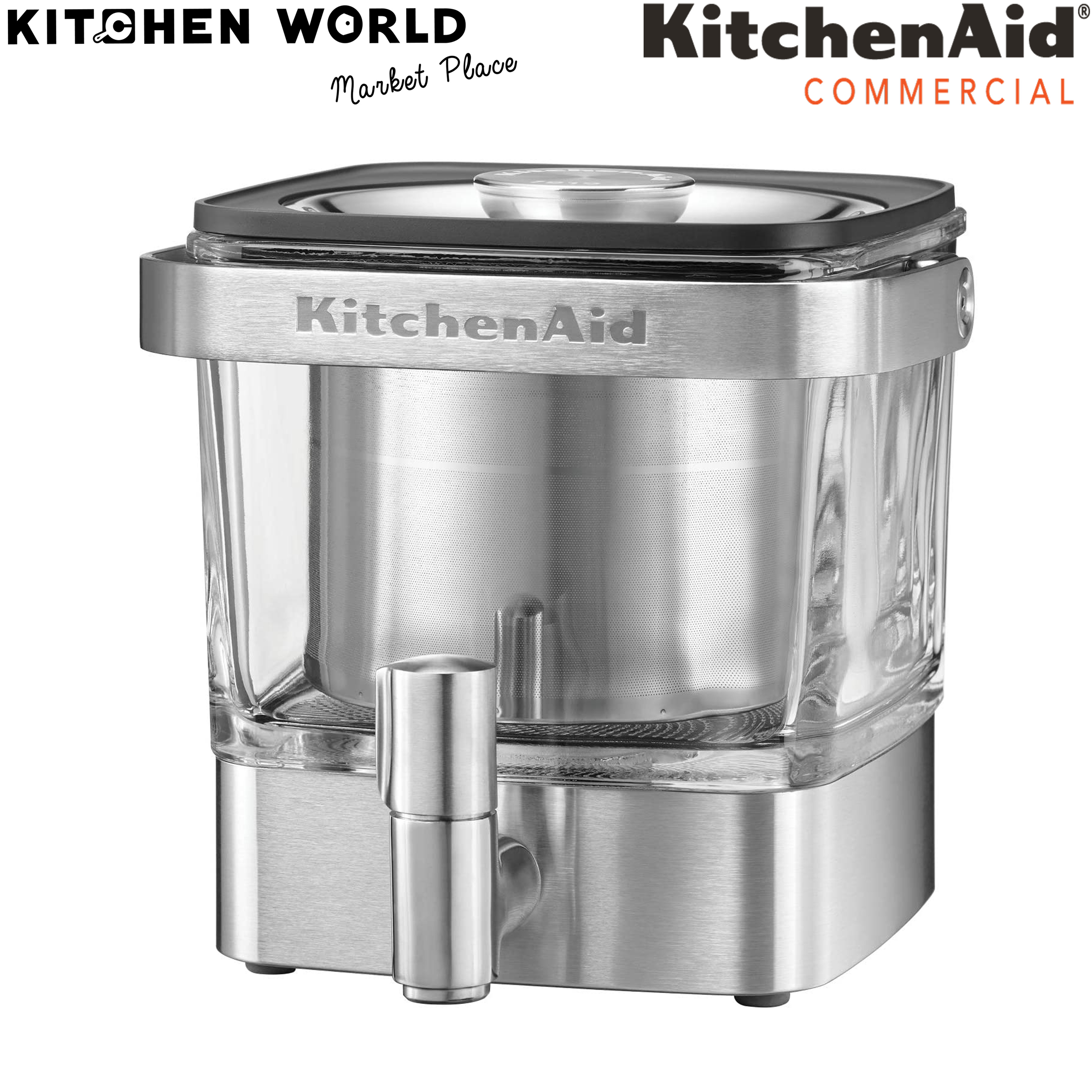 2024 NEW FOR KitchenAid KCM4212SX Cold Brew Coffee Maker-Brushed Stainless  Steel,KitchenAid 42 oz/1.2L Cold Brew Coffee Maker - AliExpress